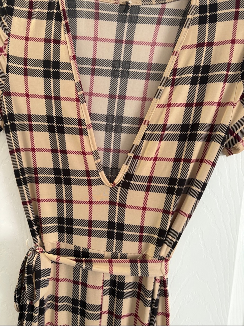 Burberry Jumpsuit in Beige and Black - Picture 3 of 4